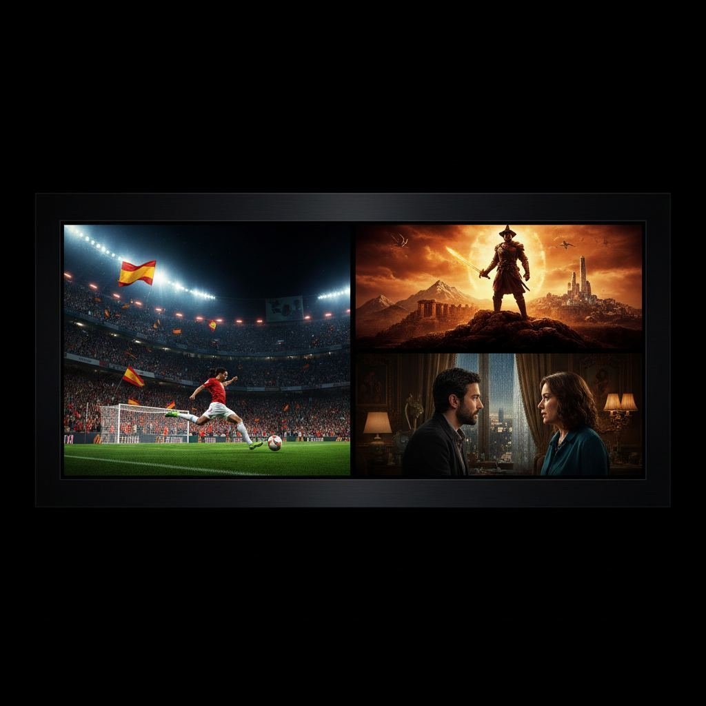 Canales y Contenido - Ver LaLiga por IPTV en España: Todos los Partidos en Directo